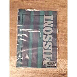 MISSONI HOME Astrid Set 1 Placemat & 1 Napkin Linen Made in Italy